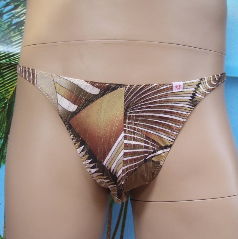 Andreas - Herren Slip Bademode , Maßanfertigung Nach Wunsch in Farben, Stoffen Und Größe von KriszSartoria