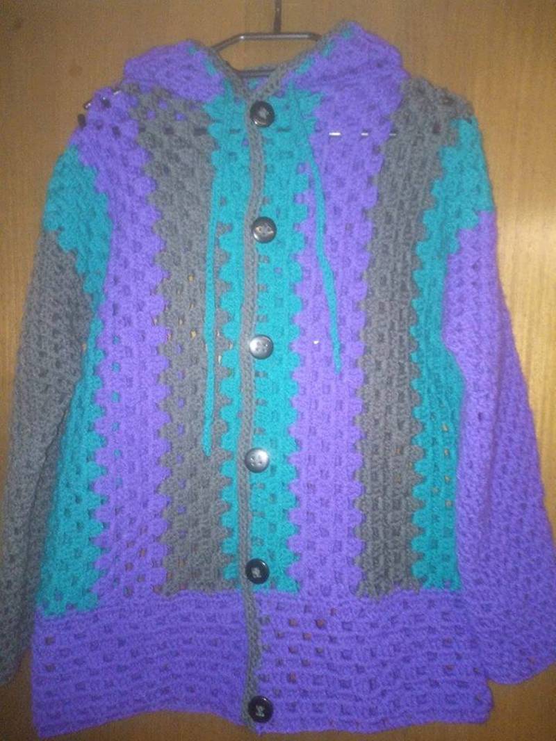 Gehäkelte Cardigan, Strickjacke Gehäkelte Cardigan, Strickjacke von KrisztinArtKunst