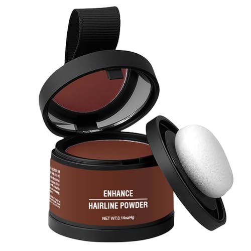 Krmoau Haaransatzpuder,Haaransatzpuder für Frauen | Ansatz-Ausbesserungs-Haarfarbe mit Applikator - Wasserfester Haarschattierungs-Concealer für Grauabdeckung, feines, dünner werdendes Haar von Krmoau
