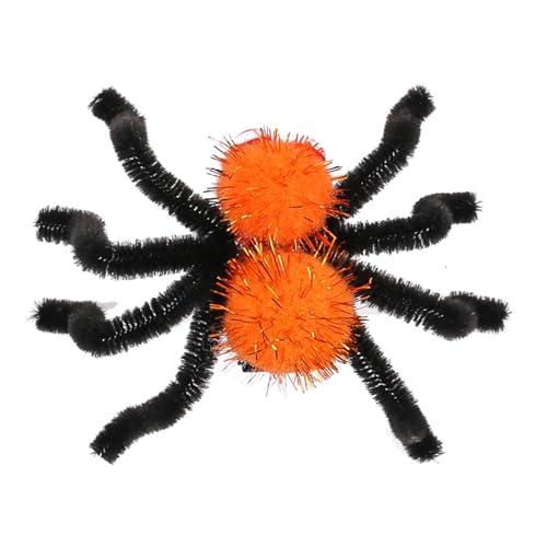 Krmoau Halloween Spinnennadeln,Halloween Haarspangen | Halloween Haarnadeln Spinnen Haarspangen | Spinnen-Haarspangen, Halloween-Haarschmuck für Familie, Freunde, Frauen von Krmoau