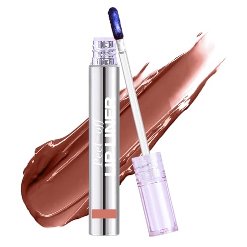 Krmoau Peel Off Lipgloss, Wasserdichter Mattierter Peel Off Lippenstift, Lip Liner Langzeit Farbe Lipgloss Lipliner Für Freundin Frauen Mädchen Dating Party Pendeln von Krmoau