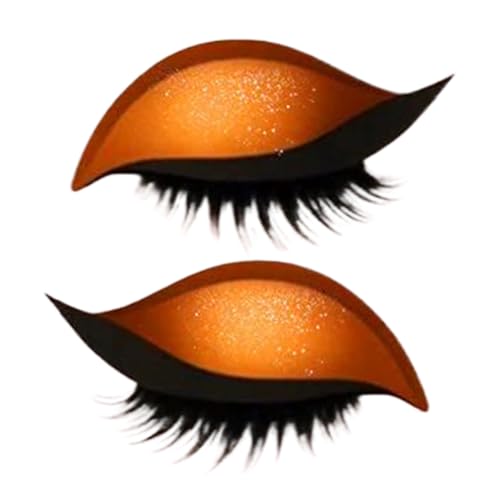 Lazy Eye Shadow Wimpernpatch, 2-in-1 Wiederverwendbare Lidschatten Und Wimpern Make-up Aufkleber, Lang Anhaltende Schminkvorlagen Für Eyeliner Und Lidschatten Mit Einfacher Anwendung Lazy Eye Shadow Wimpernpatch, 2-in-1 Wiederverwendbare Lidschatten Und Wimpern Make-up Aufkleber, Lang Anhaltende Schminkvorlagen Für Eyeliner Und Lidschatten Mit Einfacher Anwendung von Krmoau