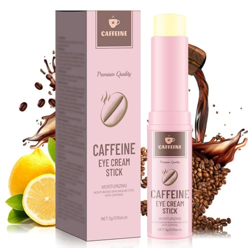 Caffeine Eye Cream Stick, Eye Moisturizing Blam with Vitamin E Reduce Wrinkles Fine Lines for Dark Circles Puffiness & Eye Bags for Women & Men Caffeine Eye Cream Stick, Eye Moisturizing Blam with Vitamin E Reduce Wrinkles Fine Lines for Dark Circles Puffiness & Eye Bags for Women & Men von Krmspe