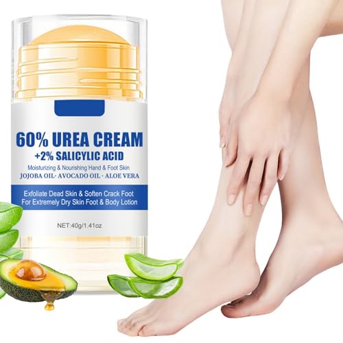 Krmspe Urea Foot Cream 60%, Hydrating Anti-Cracking Foot Cream Moisturising for Crack and Dry Feet, Hard Skin Care Treatment, Relieves Extreme Dryness Cracking Feet Hands for Man and Women, 40g Krmspe Urea Foot Cream 60%, Hydrating Anti-Cracking Foot Cream Moisturising for Crack and Dry Feet, Hard Skin Care Treatment, Relieves Extreme Dryness Cracking Feet Hands for Man and Women, 40g von Krmspe