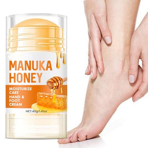 Krmspe Urea Honig Foot Cream 60%, Hydrating Anti-Cracking Foot Cream Moisturising for Crack and Dry Feet, Hard Skin Care Treatment, Relieves Extreme Dryness Cracking Feet Hands for Woman & Man, 40g Krmspe Urea Honig Foot Cream 60%, Hydrating Anti-Cracking Foot Cream Moisturising for Crack and Dry Feet, Hard Skin Care Treatment, Relieves Extreme Dryness Cracking Feet Hands for Woman & Man, 40g von Krmspe