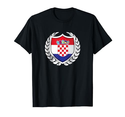 Kroatien Flagge Kroatisch Croatia Kinder Kroatien Hrvatska T-Shirt Kroatien Flagge Kroatisch Croatia Kinder Kroatien Hrvatska T-Shirt von Kroatien Fahne Herren Kroatien Hrvatska Damen Deko