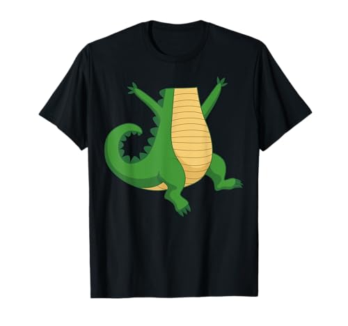 Krokodil Kostüm Alligator Verkleidung Kids T-Shirt Krokodil Kostüm Alligator Verkleidung Kids T-Shirt von Kroko Shirts