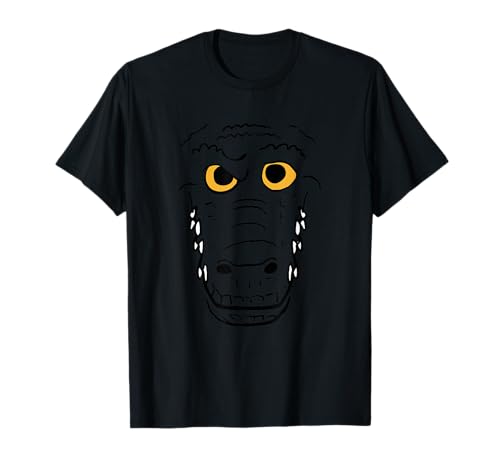 Krokodil & Alligator Kostüm Geschenk - Alligator/T-Shirt mit Cartoon-Print für Kinder & Erwachsene, Grau, S Krokodil & Alligator Kostüm Geschenk - Alligator/T-Shirt mit Cartoon-Print für Kinder & Erwachsene, Grau, S von Krokodil & Alligator Kostüm Geschenk