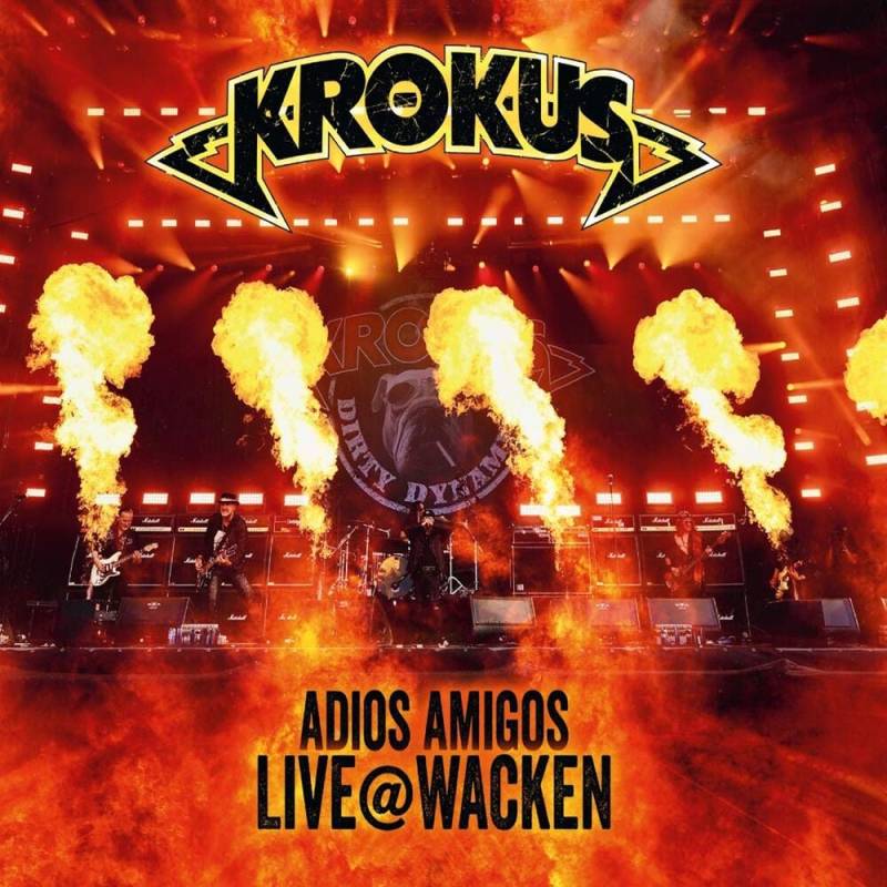 Krokus Adios Amigos - Live @ Wacken CD multicolor Krokus Adios Amigos - Live @ Wacken CD multicolor von Krokus
