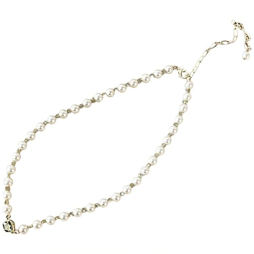 Verstellbare Damen-Halskette mit Zirkonia-Anhänger, vergoldetes Kupfer, hypoallergener Schmuck für Hochzeiten, Verabredungen und mehr, Einheitsgröße, vergoldetes Kupfer, kein Edelstein von Kronabelle