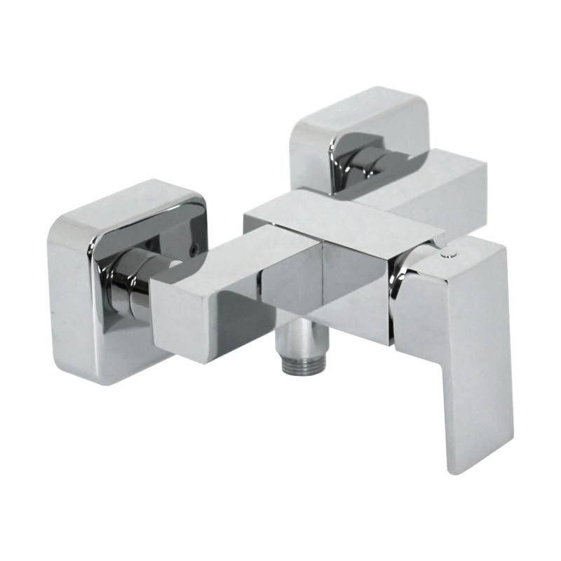 Kronenbach QUARA Brausebatterie Mischbatterie Einhebelmischer Aufputz chrom Kronenbach QUARA Brausebatterie Mischbatterie Einhebelmischer Aufputz chrom von Kronenbach