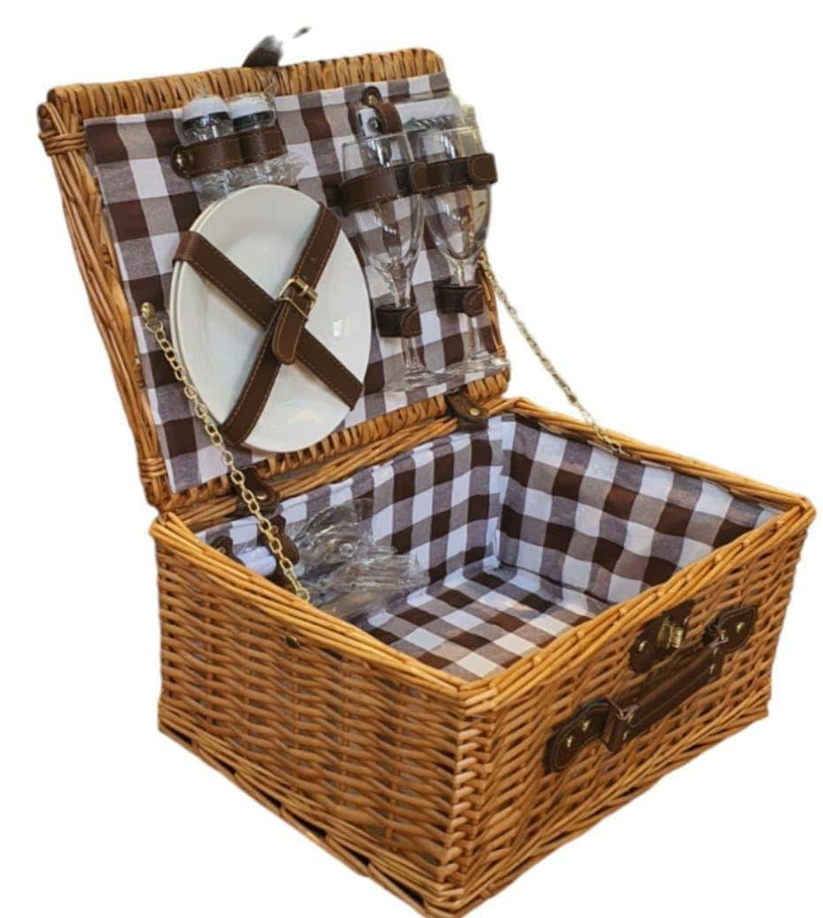 Picknickkorb Für 2 Personen Picknickkorb Für 2 Personen von KronenherzDesign
