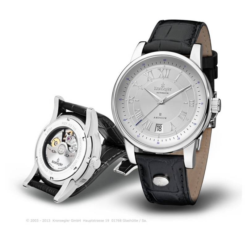 Kronsegler Automatikuhr Aminium II Armbanduhr von Kronsegler