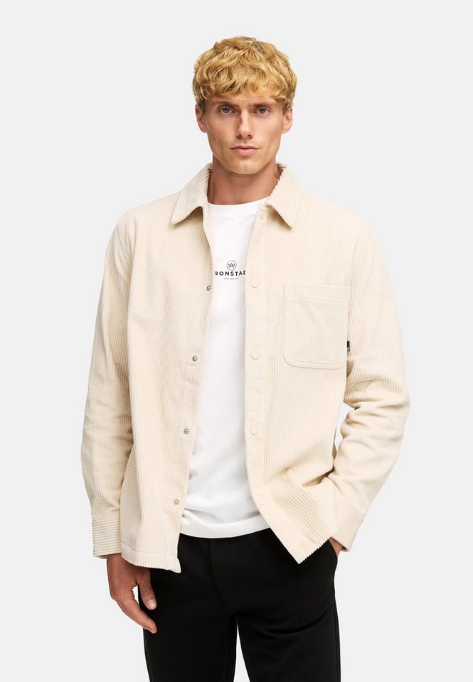 Kronstadt Langarmhemd KSChandos overshirt Cordhemd mit Druckknöpfen Kronstadt Langarmhemd KSChandos overshirt Cordhemd mit Druckknöpfen von Kronstadt