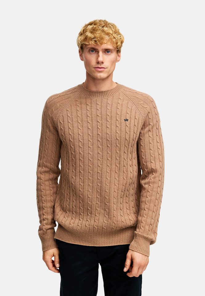 Kronstadt Rundhalspullover Herren KSFlynn Strickpullover Herrenpullover von Kronstadt