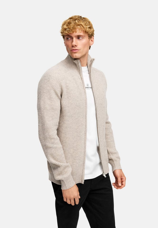Kronstadt Strickjacke Herren KSDorsey Herrenstrickjacke Strickjacke mit Reißverschluss von Kronstadt
