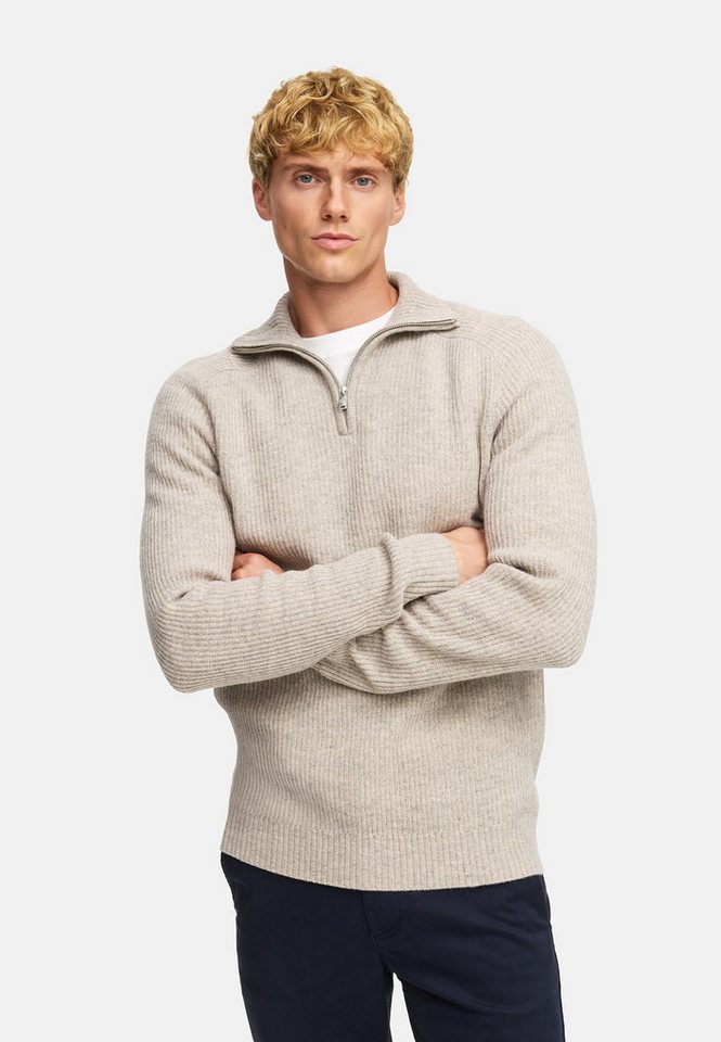 Kronstadt Strickpullover Herren KSDorsey half Pullover Herrenpullover Moderner Half-Zip Strickpullover von Kronstadt