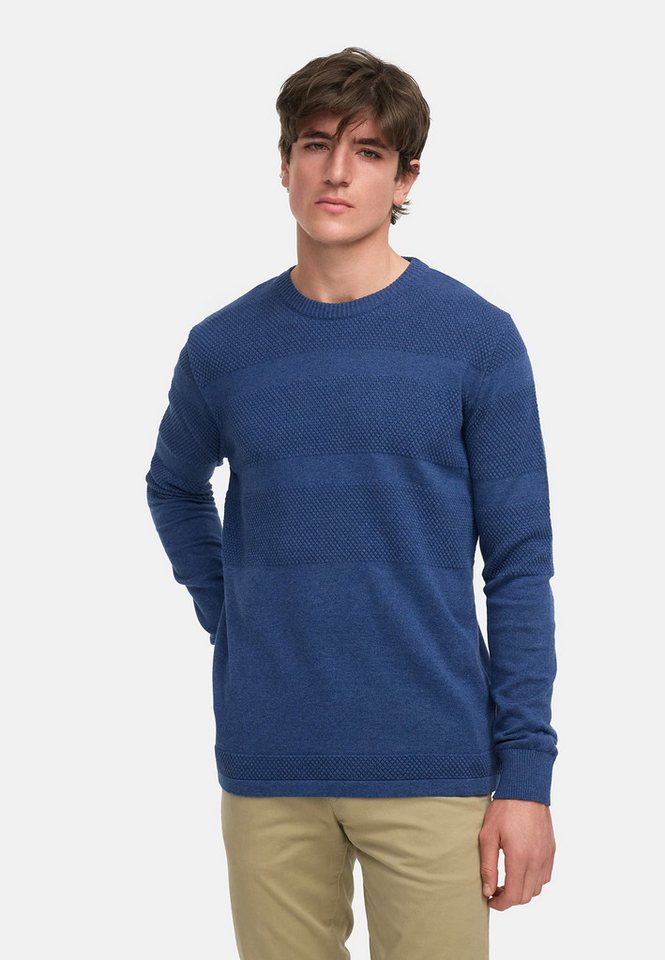 Kronstadt Strickpullover KSHannes Feinstrickpullover mit Rundhalsausschnitt von Kronstadt