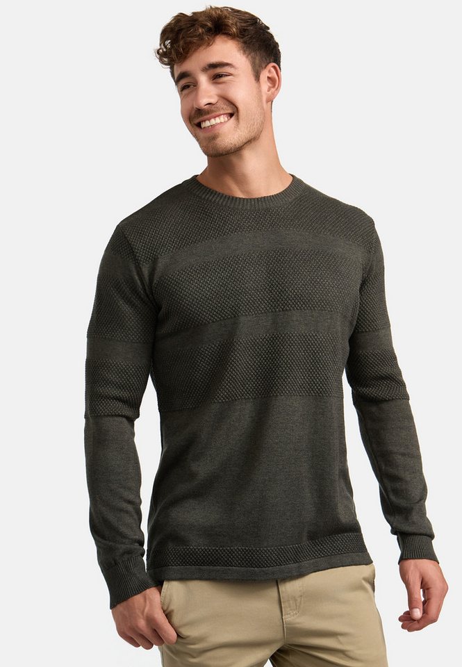 Kronstadt Strickpullover Herren KSHannes Pullover Herrenpullover Feinstrickpullover mit Rundhalsausschnitt von Kronstadt