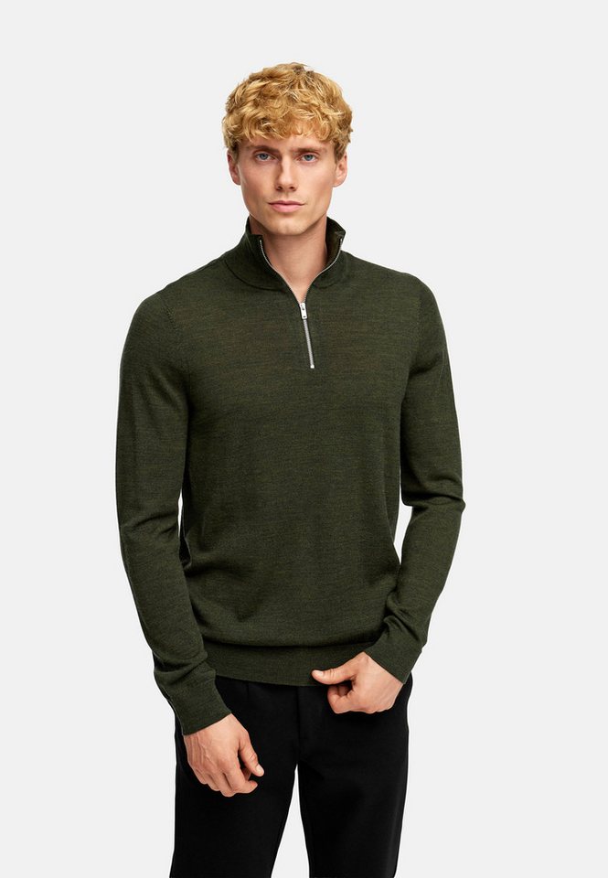 Kronstadt Strickpullover KSJohannes merino half zip knit aus feiner Merinowolle Kronstadt Strickpullover KSJohannes merino half zip knit aus feiner Merinowolle von Kronstadt