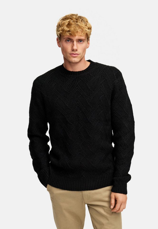 Kronstadt Strickpullover KSPollard Crew Neck Strickpullover mit Rundhalsausschnitt von Kronstadt