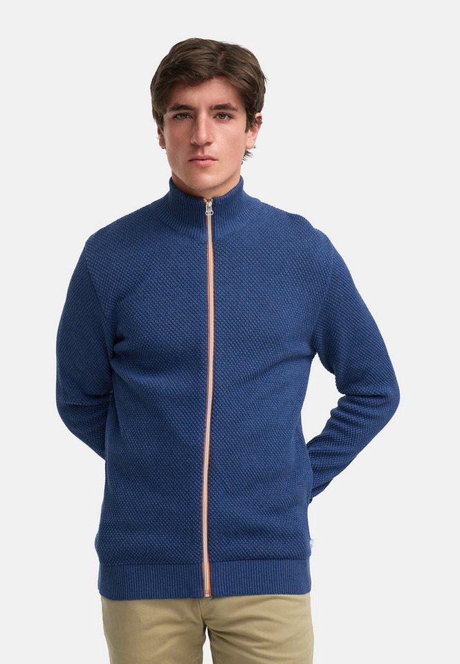 Kronstadt Strickjacke Herren KSErik Herrenstrickjacke Feinstrickjacke mit Stehkragen von Kronstadt