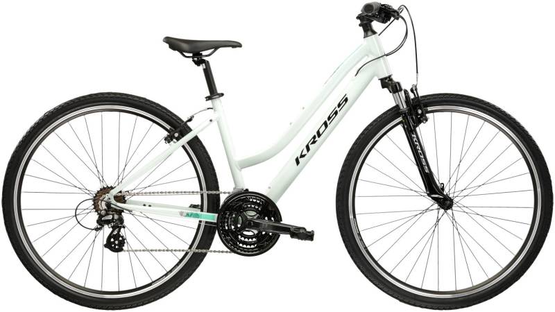 Kross Crossrad "Crossrad Damen 28" Evado 2.0 mint 21 Gänge" 21 Gang Shimano ALTUS M310 Schaltwerk Kettenschaltung von Kross