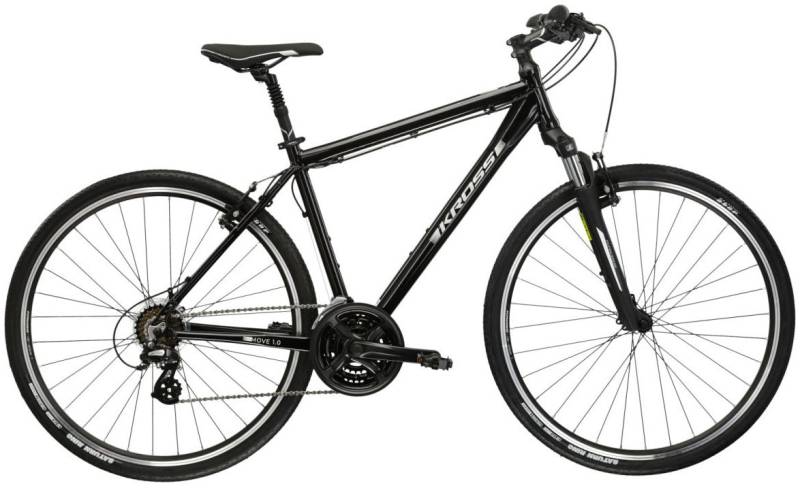 Kross Crossrad "Crossrad Herren 28" Move 1.0 grau 21 Gänge" 21 Gang Shimano ALTUS M310 Schaltwerk Kettenschaltung von Kross
