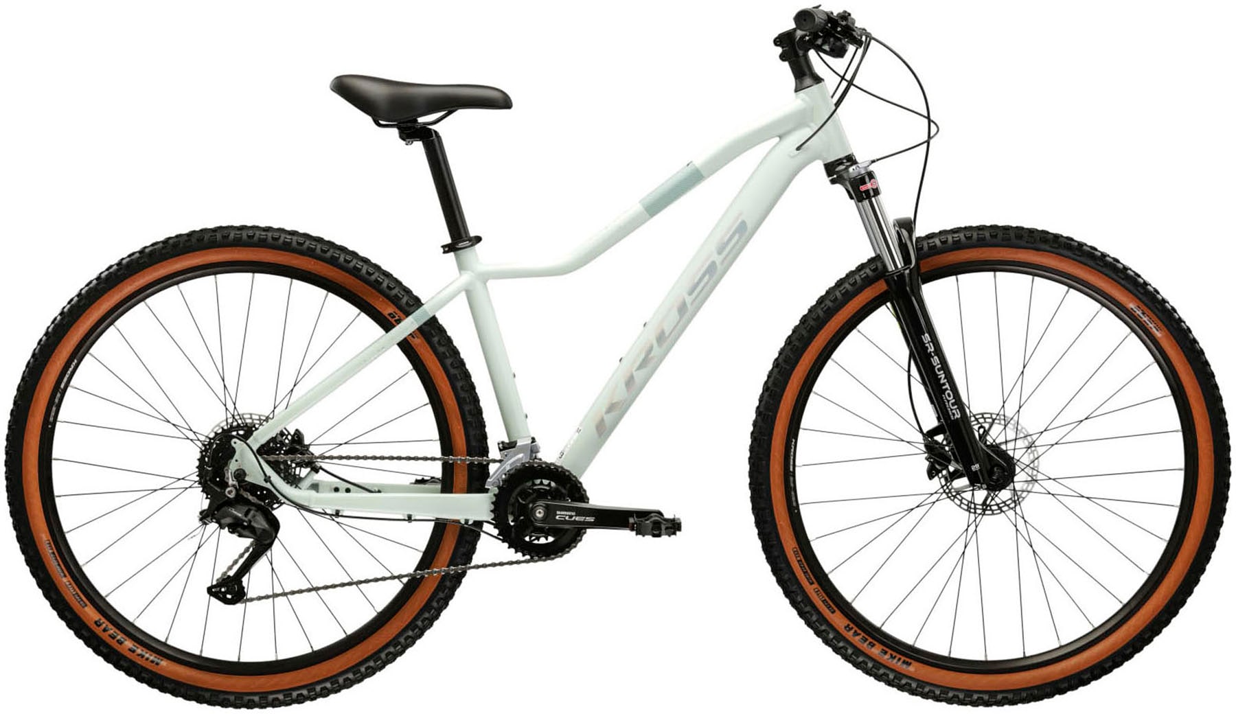 Kross Mountainbike "KROSS Mountainbike Hardtail Damen 27.5" Lea 5.0 ULT.RA mint 18 Gänge" 18 Gang Shimano CUES U3020 Schaltwerk Kettenschaltung von Kross