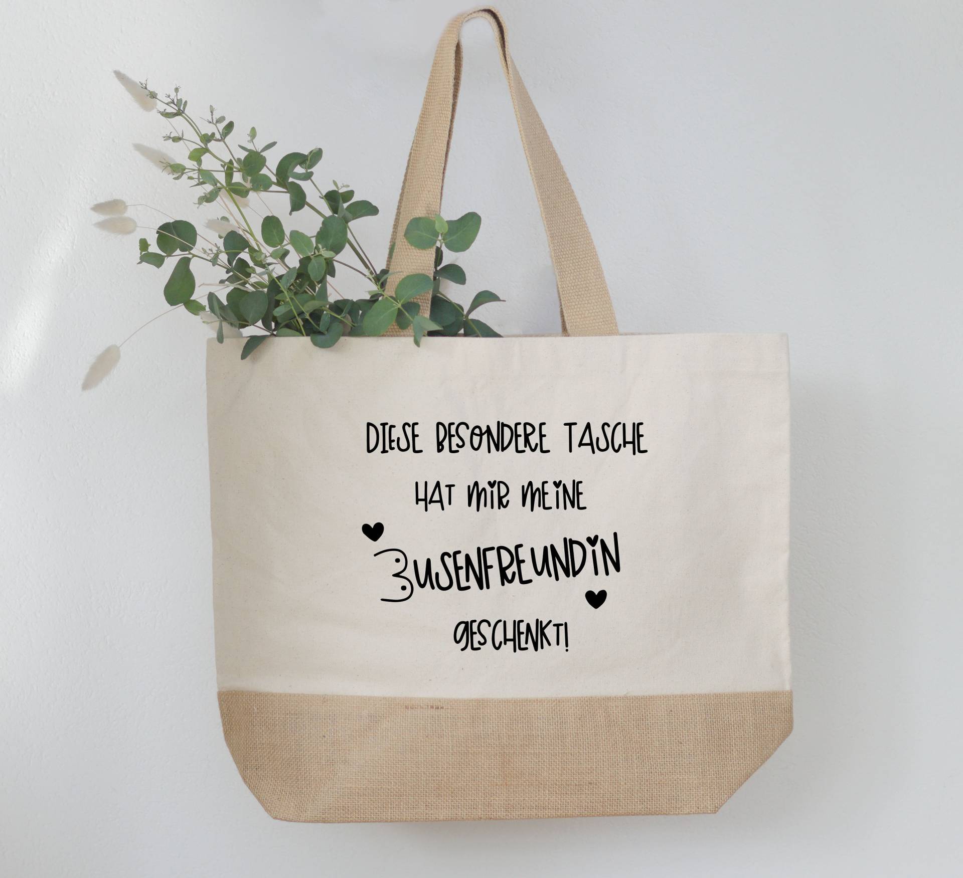 Busenfreundin Jutetasche Busenfreundin Jutetasche von KrueativShirts
