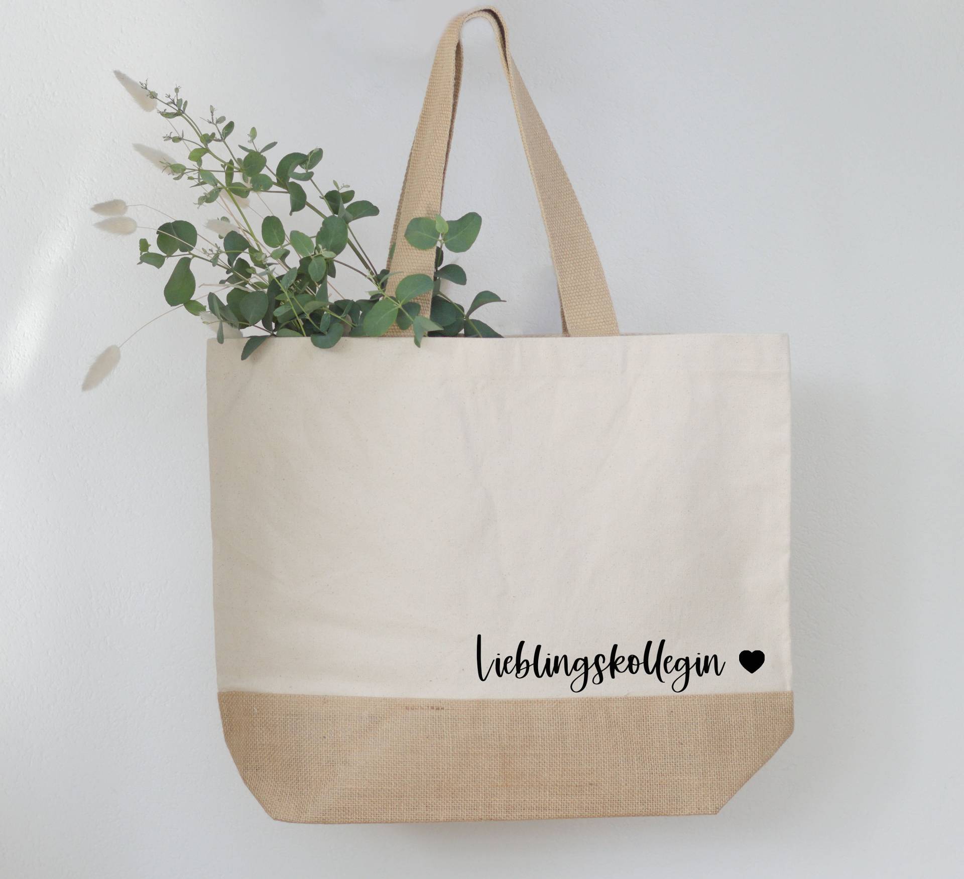 Jutetasche Lieblingskollegin/Lieblingskollege Jutetasche Lieblingskollegin/Lieblingskollege von KrueativShirts