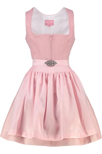 KRÜGER MADL MIni Dirndl Rose Evi 50er Rocklänge Damen von Krüger Dirndl