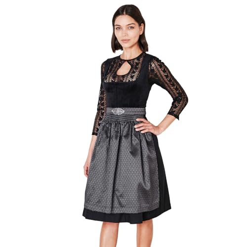 Krüger - Dirndl Alisha (60cm), (415468-060), Größe:40, Farbe:schwarz (0004) von Krüger Dirndl