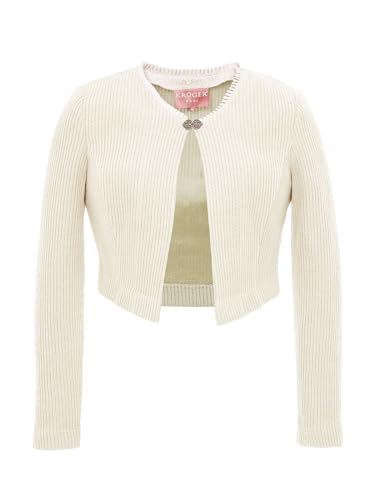 Krüger Dirndl Damen Jacke 374067 ecru 46 von Krüger Dirndl