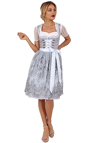 Krüger Dirndl GmbH Dirndl Luria (50cm) hellblau - 36 von Krüger Dirndl