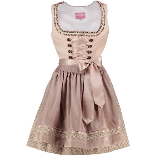 Krüger Dirndl Mini Dirndl Leonita rosa 416165-050-23, Gr.32 Damen von Krüger Dirndl