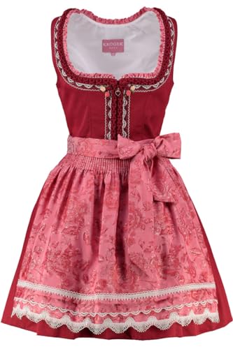 Krüger MADL Dirndl Ulrika 415566 | Rot 50cm 42 von Krüger MADL