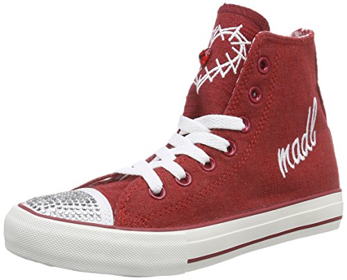 Krüger MADL Damen Glitter Toe-Cap High-Top, Rot (rot / 9), 37 von Krüger Madl