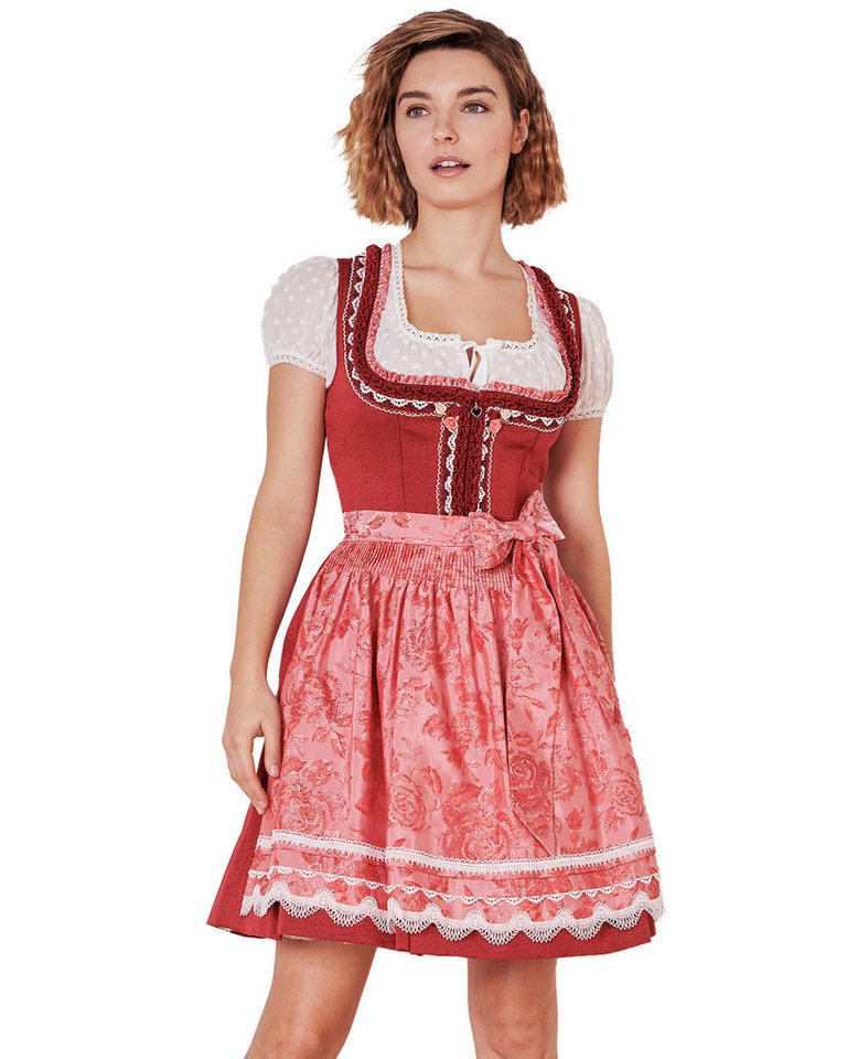 Krüger Madl Dirndl Dirndl 'Ulrika' 415566, Rot 50cm von Krüger Madl