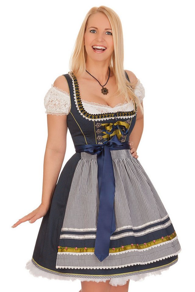 Krüger Madl Dirndl Midi Dirndl 2tlg. - SOPHIE - marine von Krüger Madl