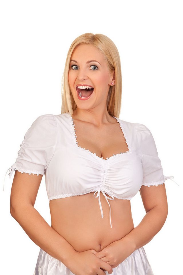 Krüger Madl Dirndlbluse Dirndlbluse - SAMIRA - weiß Krüger Madl Dirndlbluse Dirndlbluse - SAMIRA - weiß von Krüger Madl
