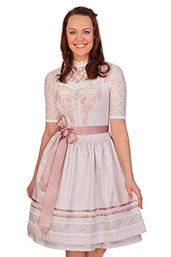 Krüger Madl Midi Dirndl 2tlg. - MAILINA - rosé von Krüger Madl