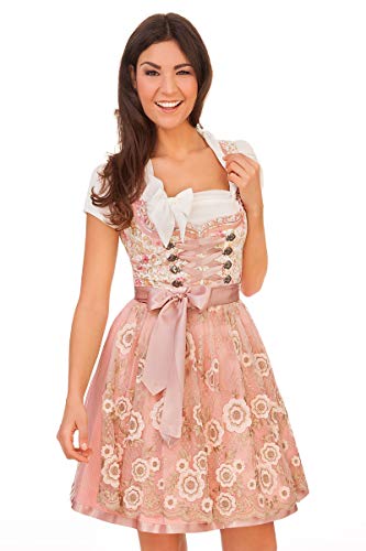 Krüger Madl Mini Dirndl 2tlg. - Alana - rosé von Krüger Madl