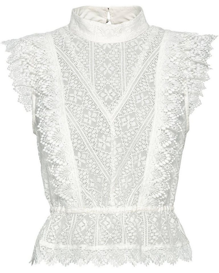 Krüger Madl Shirtbluse Halbarm-Spitzenbluse von Krüger Madl