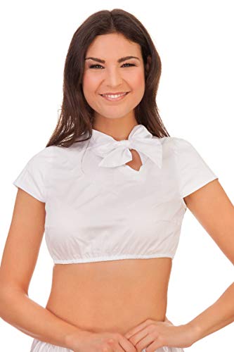 Dirndlbluse - Celina - weiß Dirndlbluse - Celina - weiß von Krüger Trachten u. Dirndl