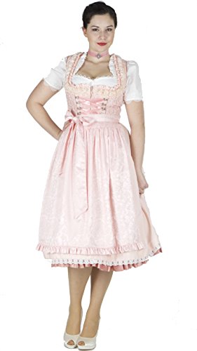 14433 Krüger feelings 70er Dirndl Gr 44 apricot von Krüger