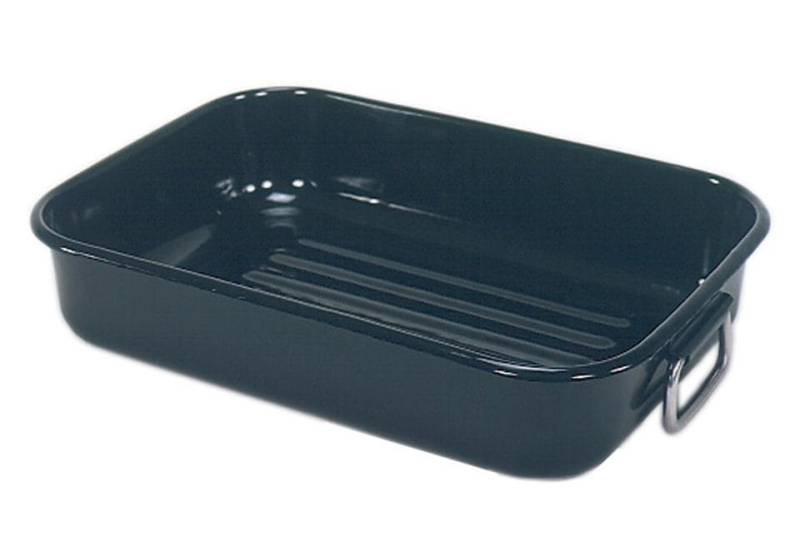 Krüger Auflaufform Edelstahl 1 Stk. tlg. emailliert von Krüger