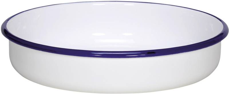 Krüger Auflaufform "Husum" Emaille rund von Krüger