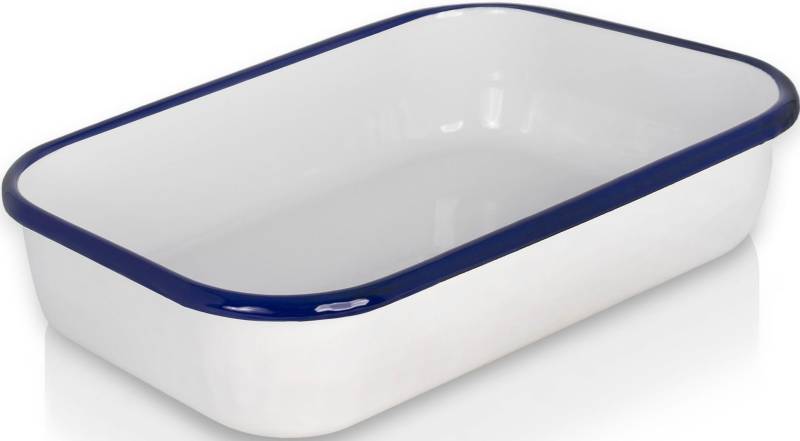 Krüger Auflaufform "Husum" Stahlblech ideal für Gratins, Aufläufe von Krüger