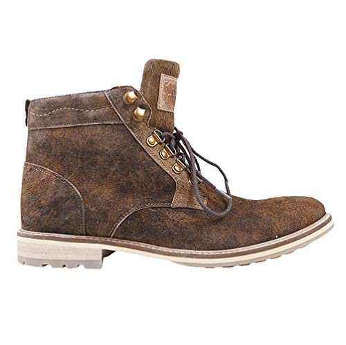 Krüger Buam Herren Stiefeletten Wilderness | Trachtenschuhe | Modell 9560-7 Hellbraun | Größe (42 EU, Braun) von Krüger